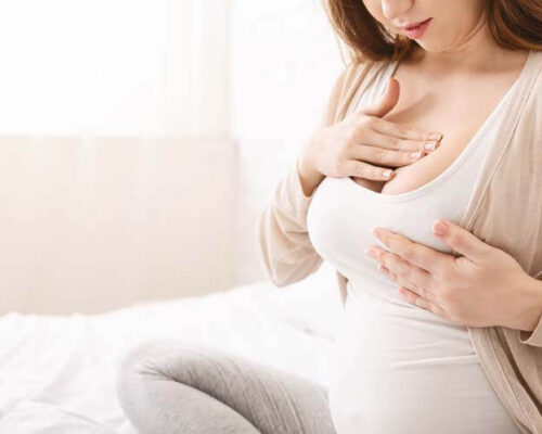 Pijnlijke en gevoelige borsten tijdens de zwangerschap