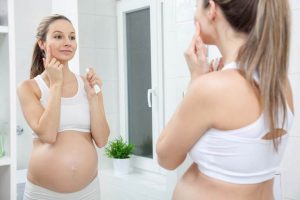 Gezichtsverzorging zwanger