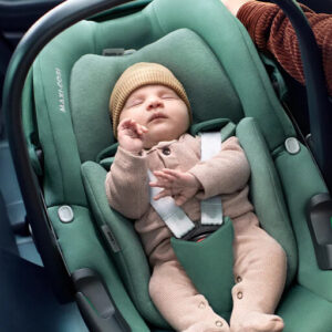 Baby in autostoel