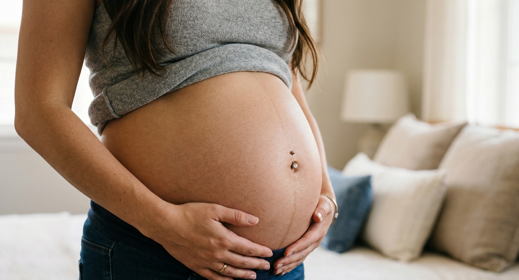 Zwangerschap en navelpiercing