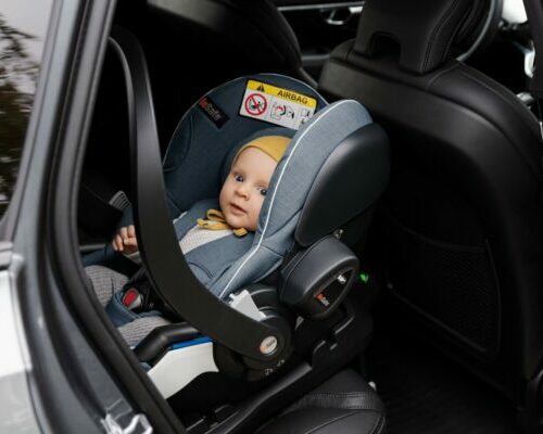 Veiligheid en comfort tijdens elke autorit met het BeSafe iZi Go Modular X1 I-Size Baby autostoeltje