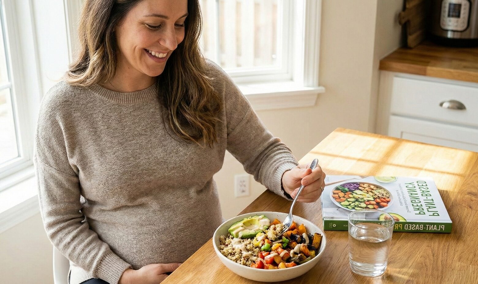 Veganistisch eten tijdens de zwangerschap: kan dat veilig?
