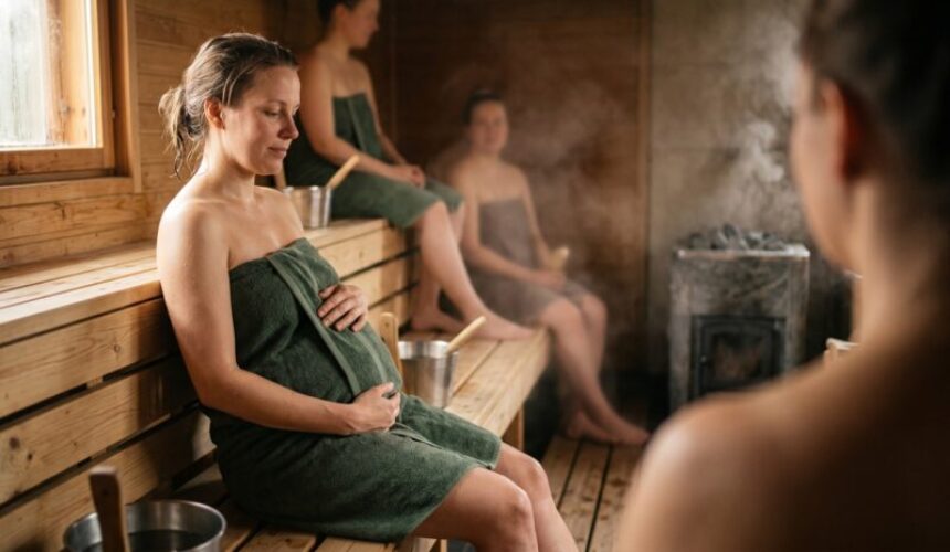 sauna zwanger
