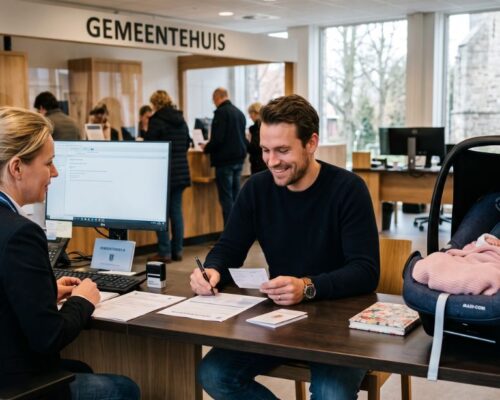 De geboorteaangifte; hoe werkt deze?