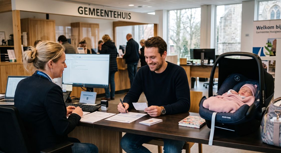 De geboorteaangifte; hoe werkt deze?